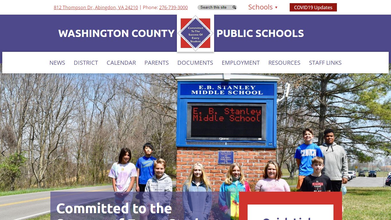 2022-2023 School Calendar - Washington County Public Schools